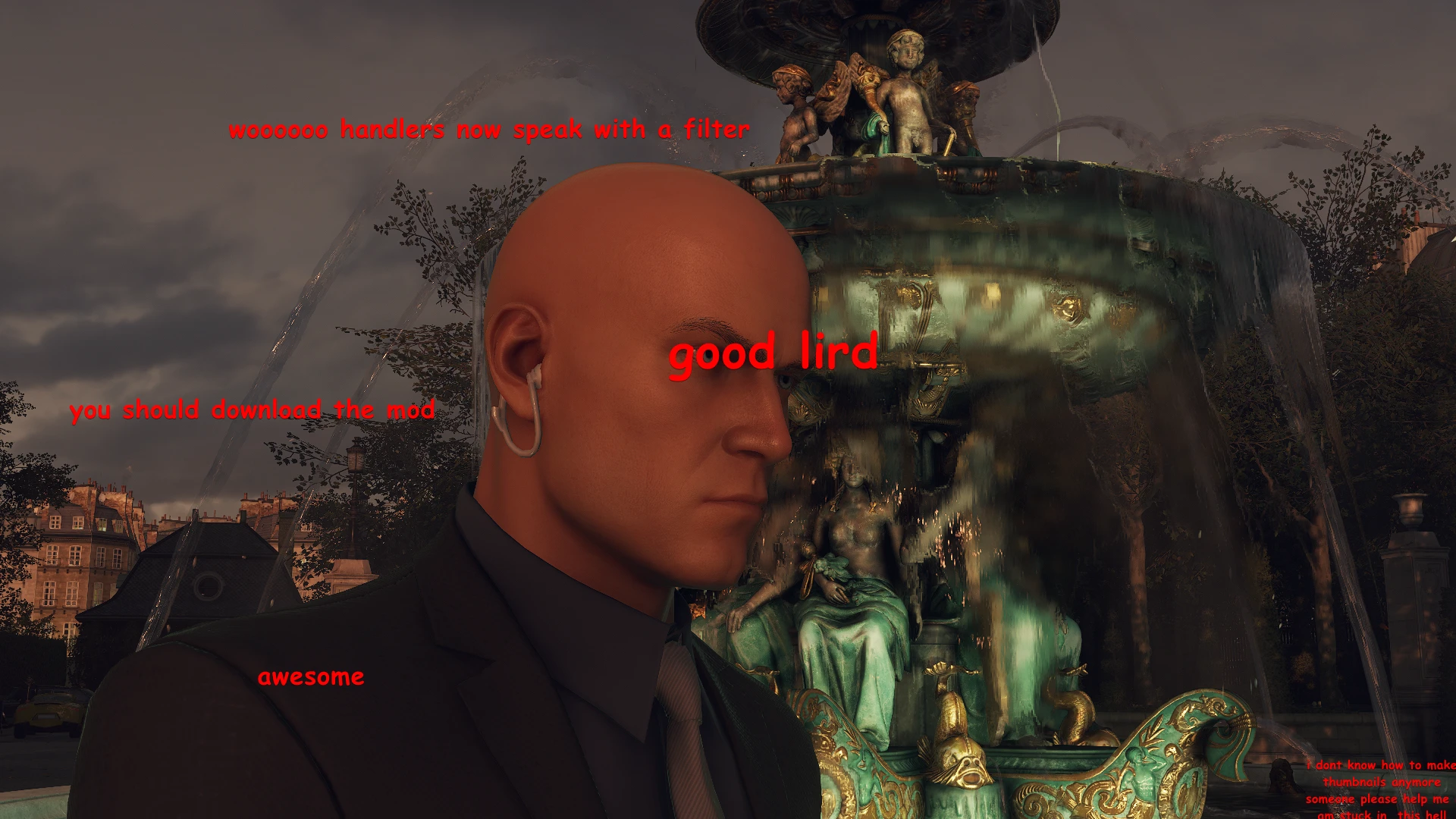 Handler dialogue earpiece filter