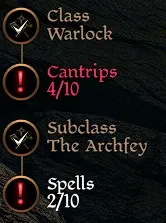 More Spell Choices and Slots - MCM