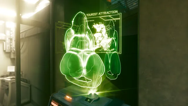 Fast Travel Hologram - Tourist Attraction