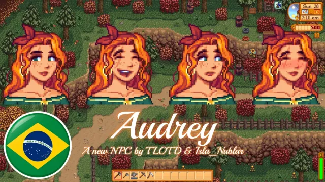 Audrey - 新自定义NPC (PT-BR)