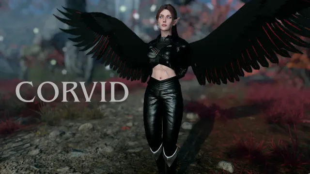 CORVID - Wings - Armor - Camp Clothing