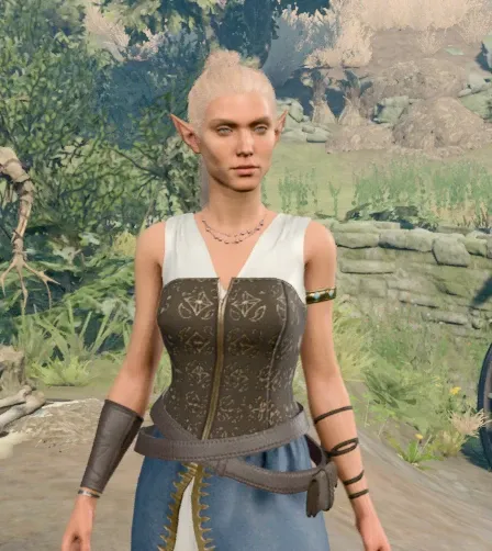 Neera's Wild Dress - Sorcerer robe outfit (BG1 BG2)