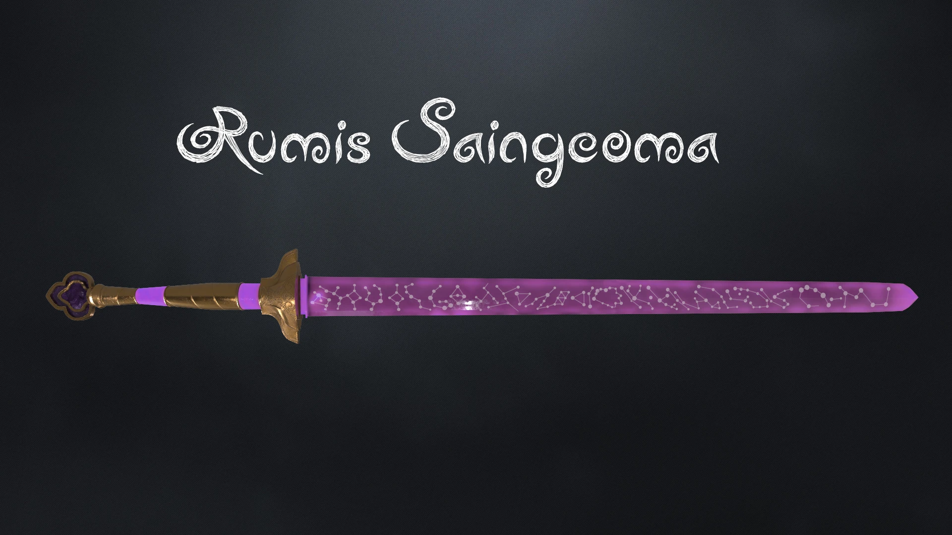 Rumis Sword (kpop demon hunter)