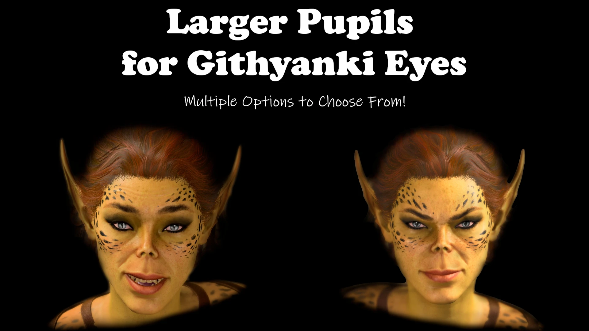 Larger Pupils for Githyanki Eyes
