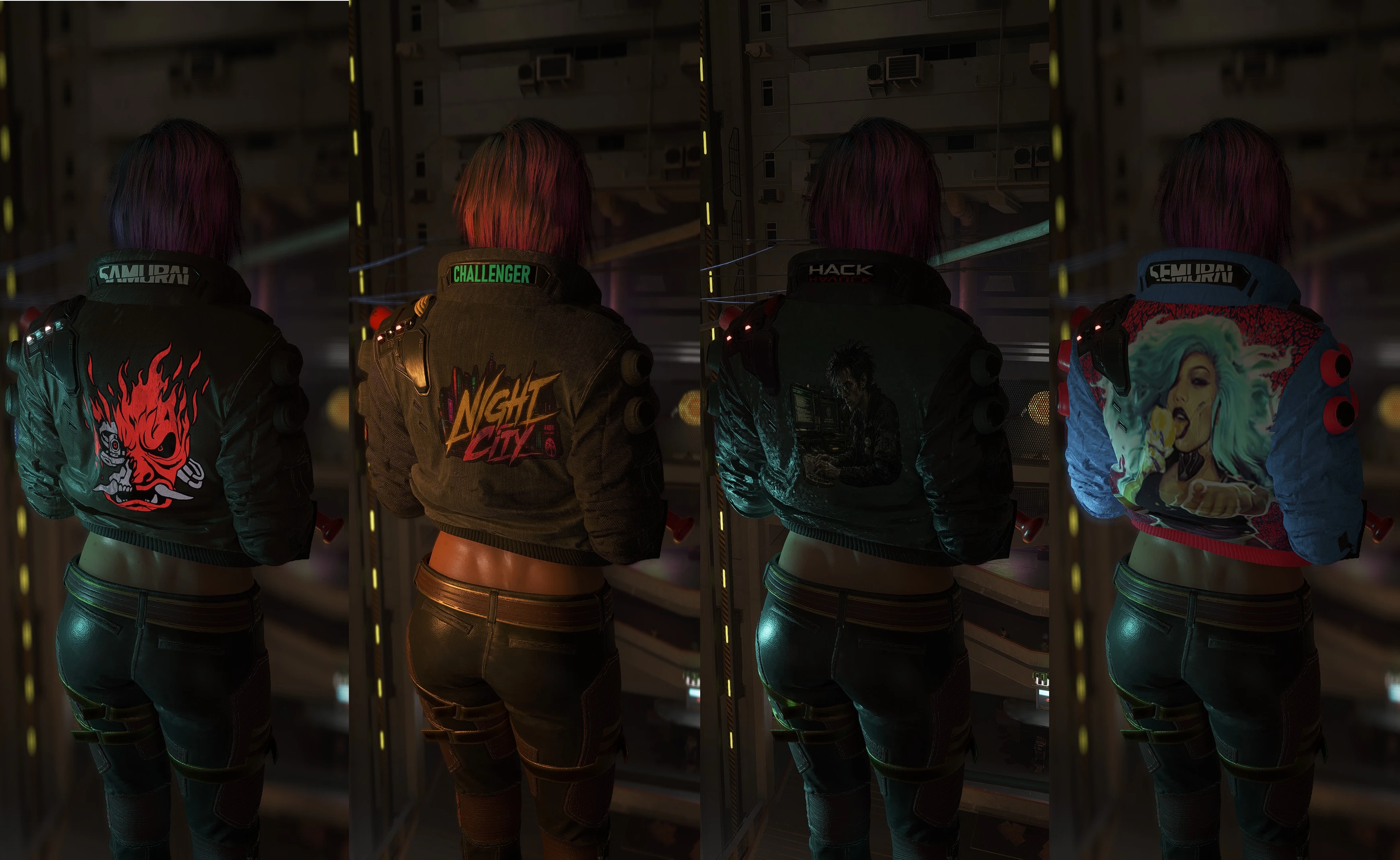 Cropped Johnny Jacket for female V - Multiple colors and Logos - ArchiveXL