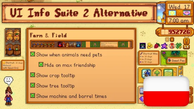 UI Info Suite 2 Alternative 的波兰语化