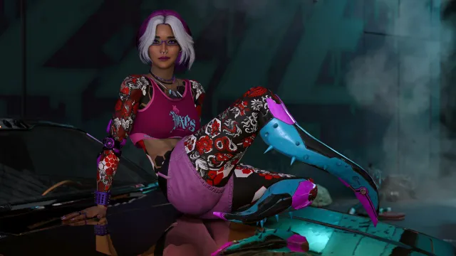 Kitsch Cyber Legs for Masc and Fem V