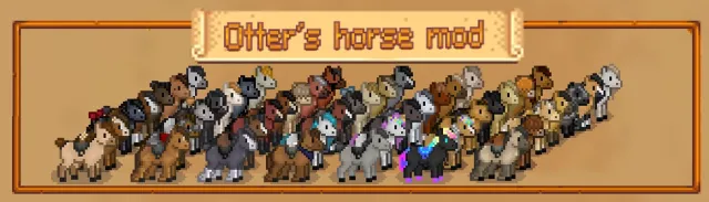 Otter's Horse Mod 3.1 -Alternative Textures-