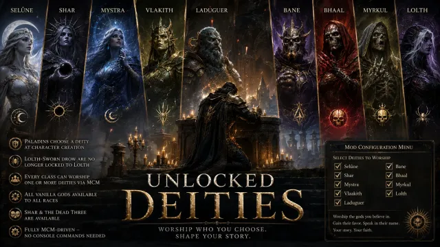 Unlocked Deities
