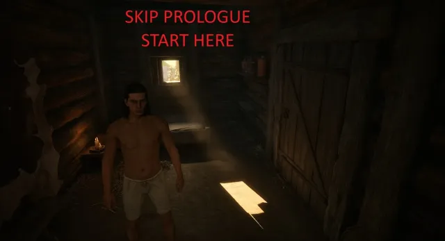 (GAME SAVE FILE) Start the game at the village and skip prologue