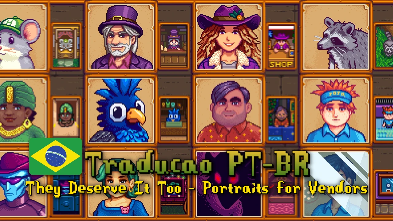 They Deserve It Too - Portraits for Vendors (PTBR)