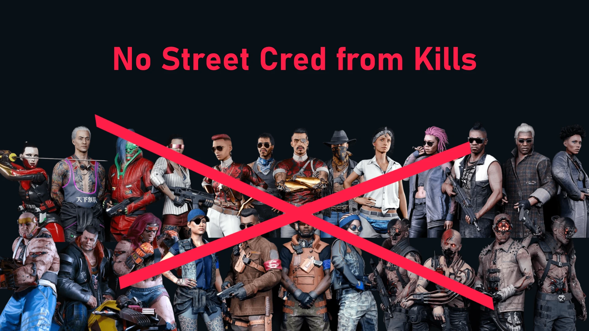 No Street Cred from Kills
