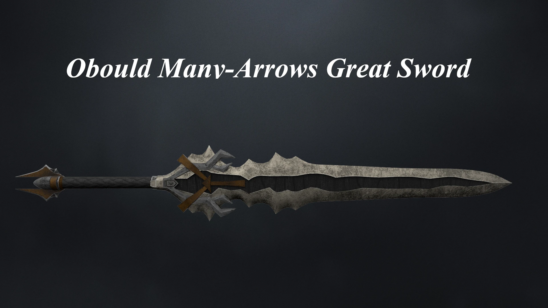 Obould Many-Arrows Great Sword