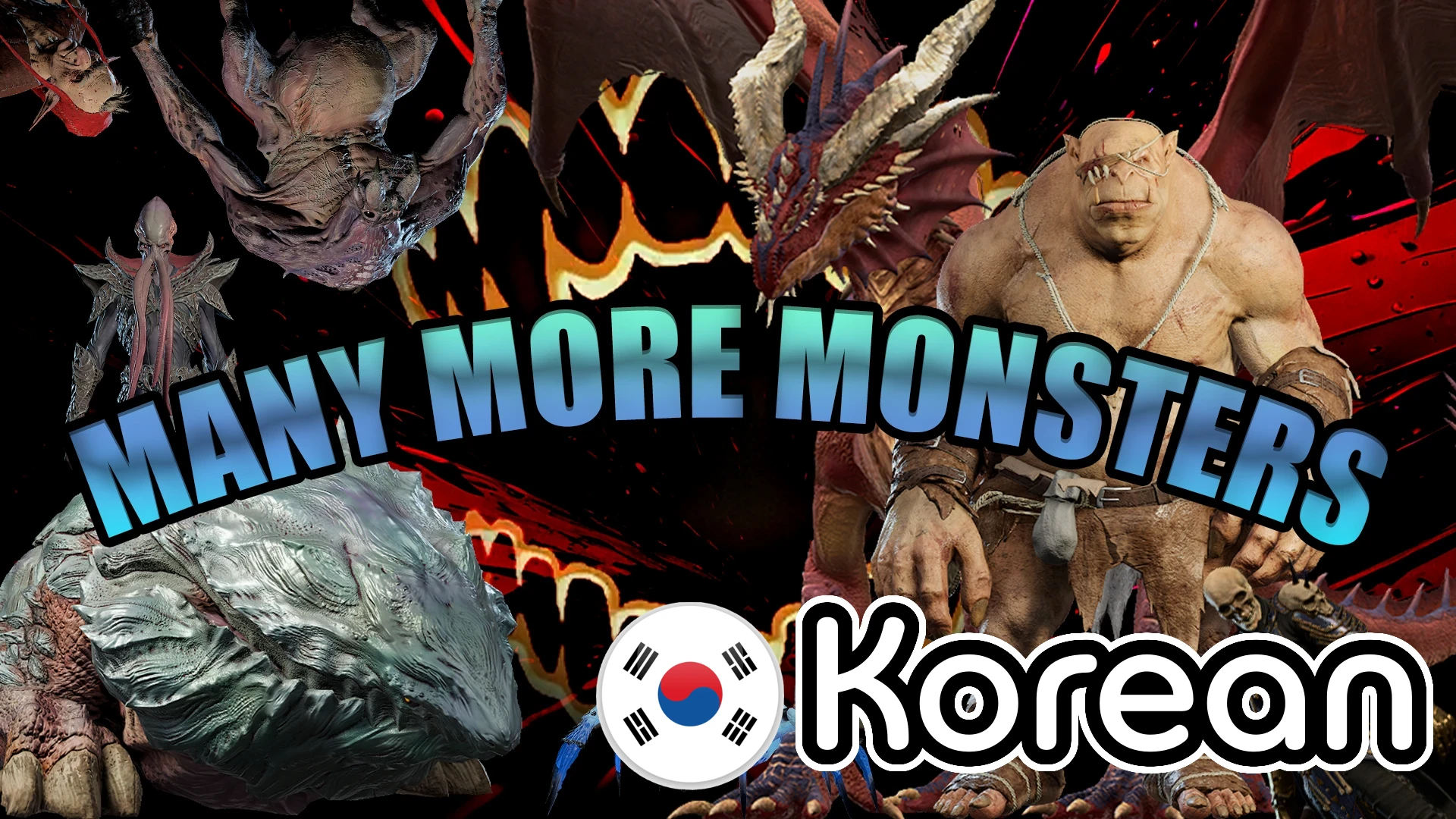 Many More Monsters for Korean