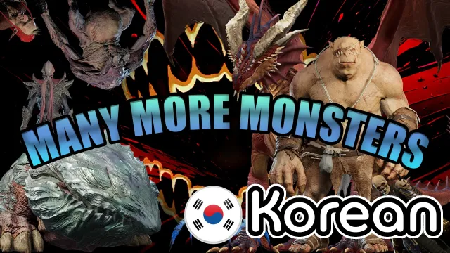 Many More Monsters for Korean