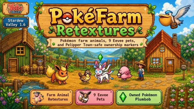 PokeFarm重纹理