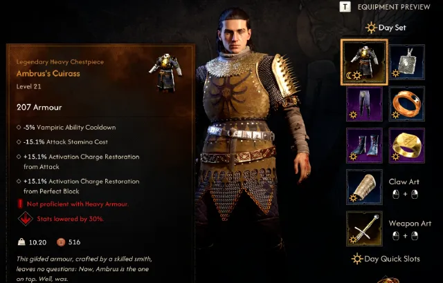 TRANSMOG AMBRUS TO BRENCIS ARMOR
