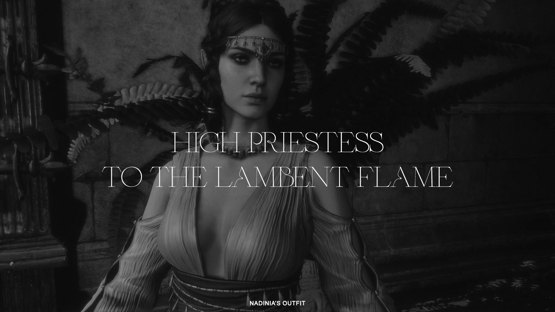 High Priestess to the Lambent Flame - Nadinia's outfit