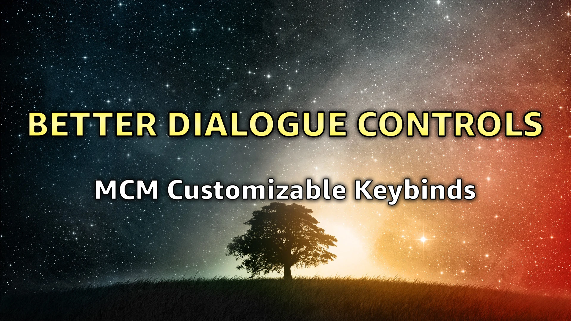 Better Dialogue Controls - SE