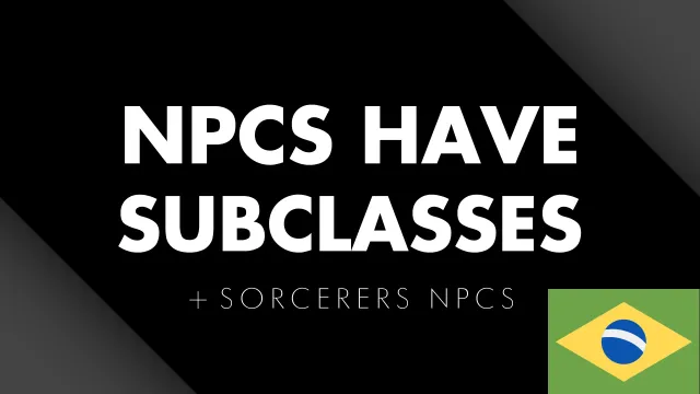 NPCs有子职业和专长 (PT-BR)