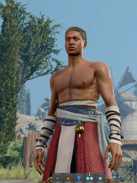 Rasaad's Robe - Clothes of the Sun Soul Monk ( BG1 BG2 )