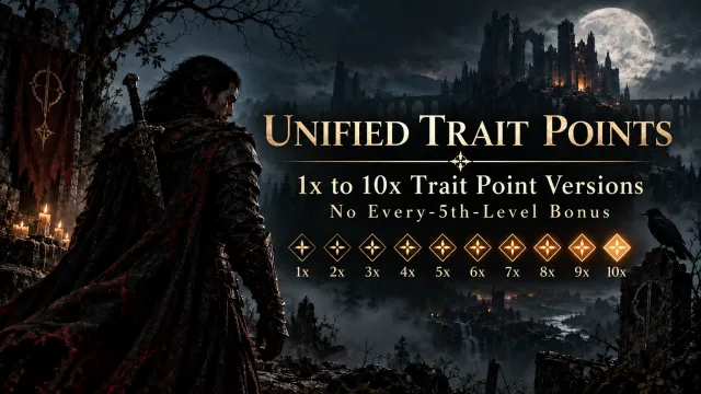 Unified Trait Points - 1x to 10x