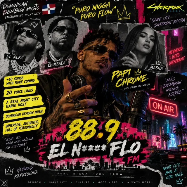 DEMBOW DOMINICAN RADIO STATION 88.9 MIGUEL FLO WITH HOST