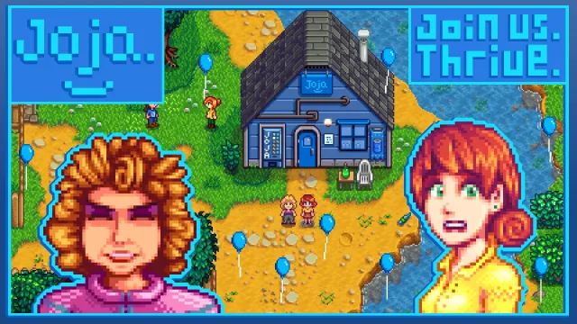Joja 为潘姆建造房屋 - Joja 社区升级