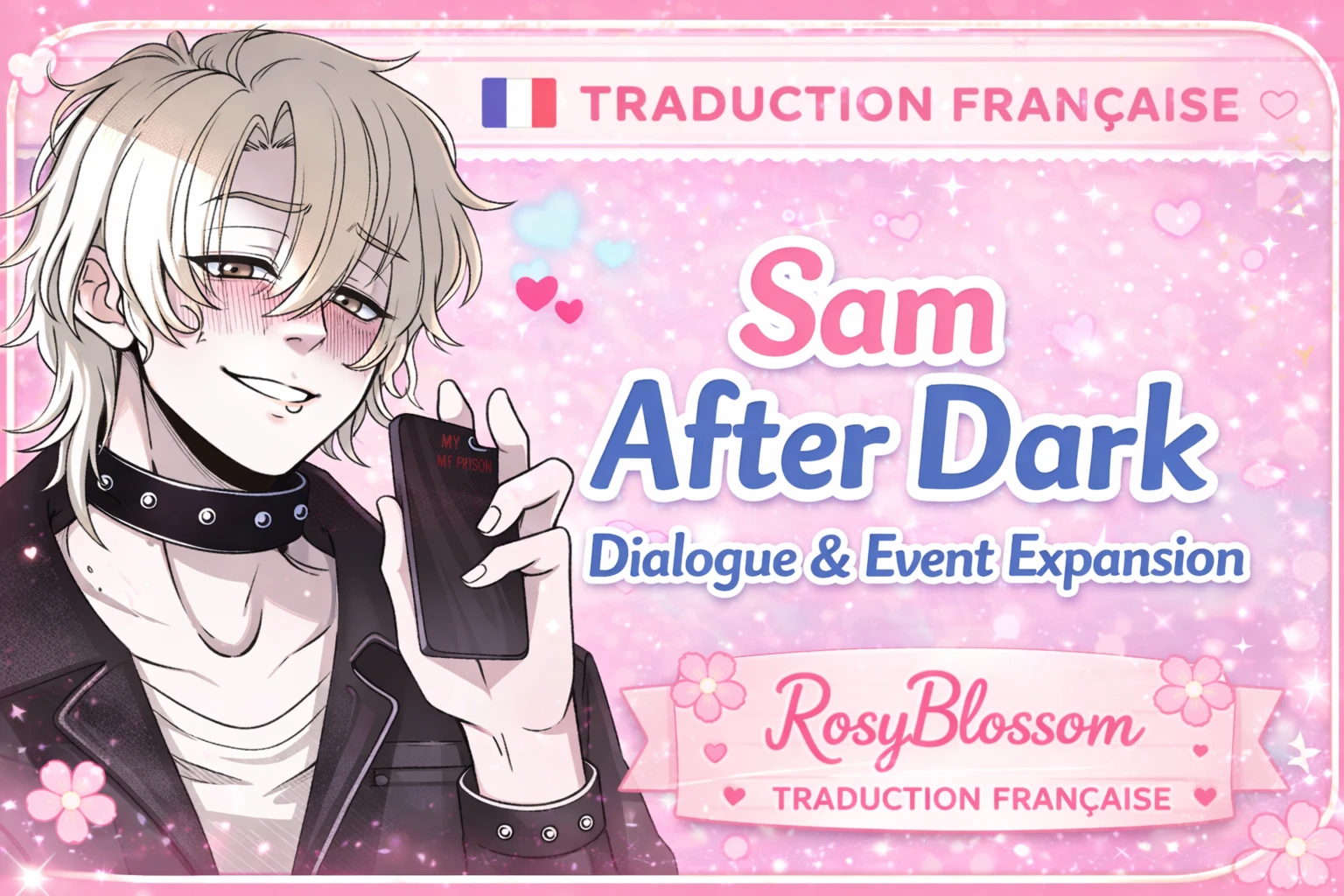 Sam After Dark - 病娇对话与事件扩展包 法文翻译 (FR)