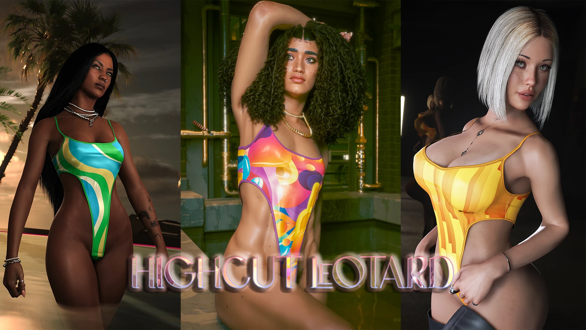 Highcut Leotard(ArchiveXL)