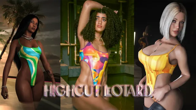 Highcut Leotard(ArchiveXL)