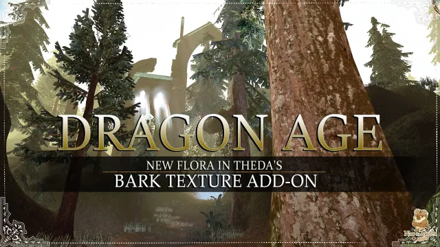 New Flora in Theda's - Bark Texture Add-On