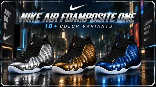 Nike Nike Air Foamposite One 鞋款 - 双V款