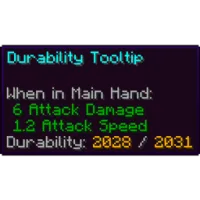 Durability Tooltip