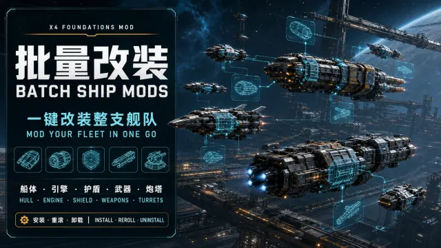 批量船只模组