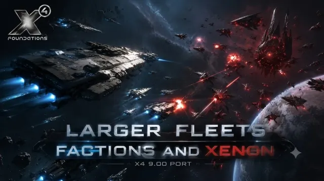 Larger Fleets Factions and Xenon - 9.00 Port