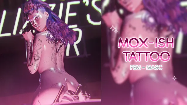 MOX-ISH纹身(女性-男性)
