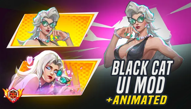 BLACK CAT 海岸猫 UI（含动画领主图标）