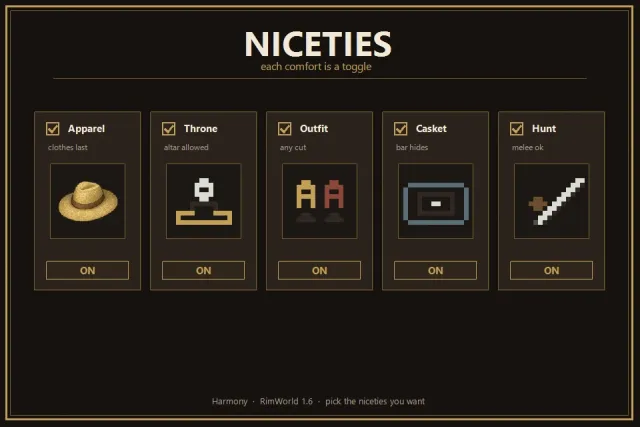 Niceities