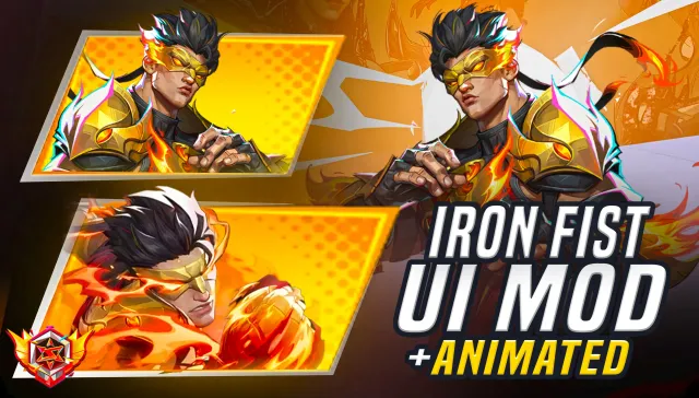 IRON FIST 凤凰拳UI（含动态领主图标）