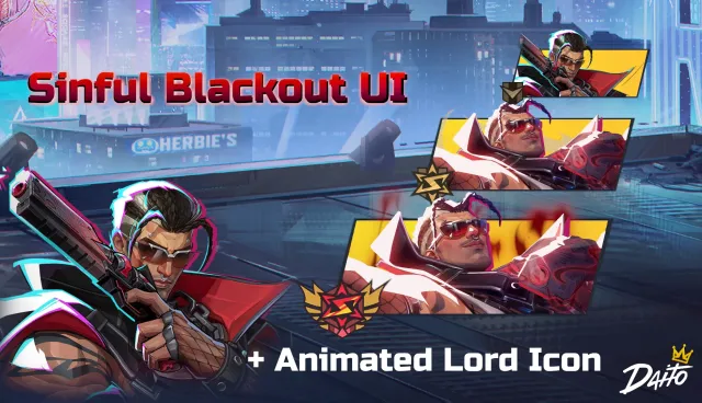 Sinful Blackout UI(含动态领主图标)