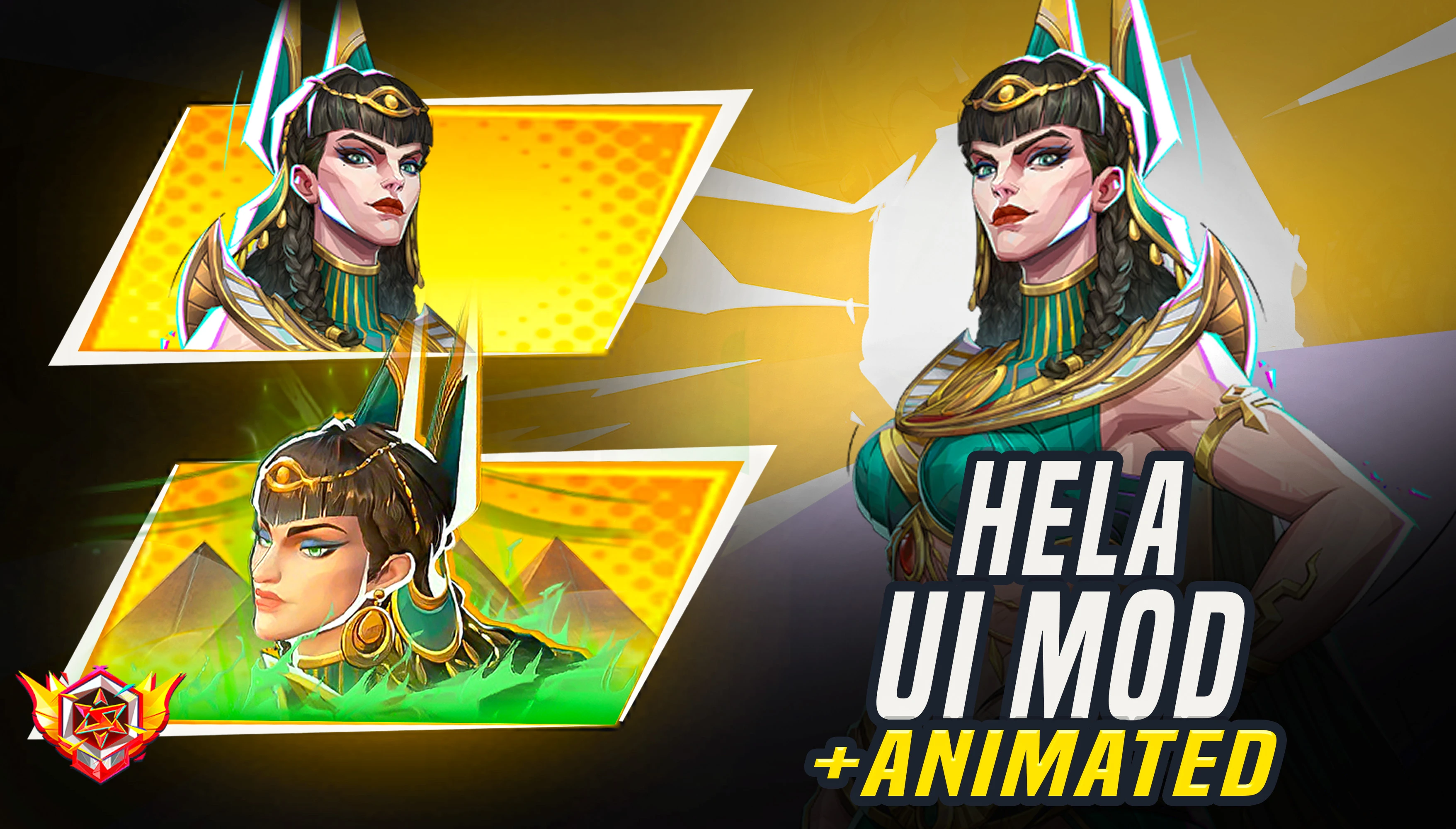 HELA 孔苏之妻 UI（含动态领主图标）