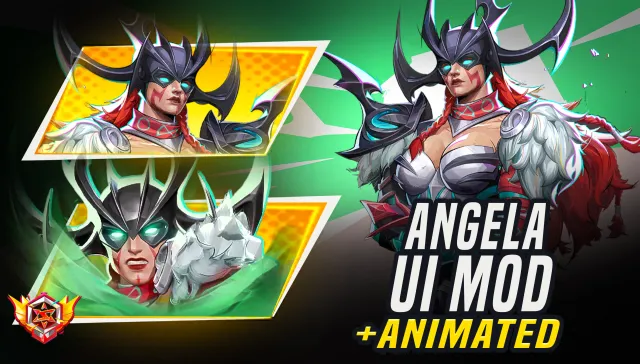 ANGELA 地狱女王 UI(含动画领主图标)