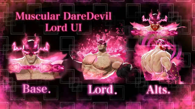 肌肉 DareDevil UI 图标(基础和领主)