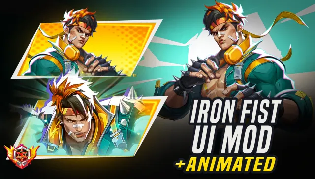 IRON FIST Furious Flow UI (含动画领主图标)