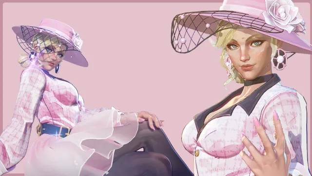 粉彩粉红巴克斯特大厦美人 - 隐形女(包括改色版)