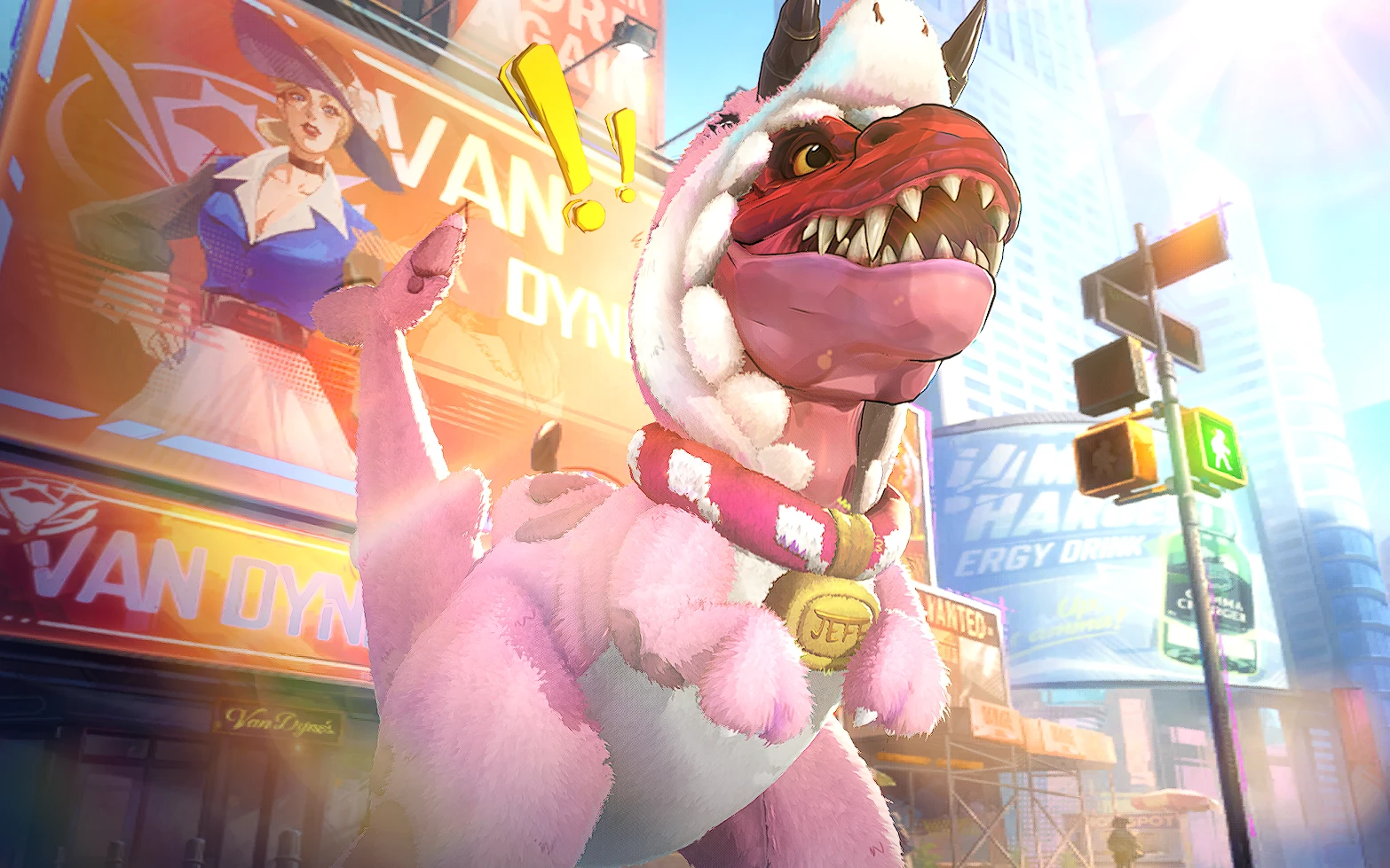 Devil Dinosaur - 全染色红色皮肤 - Jeff The Dinosaur