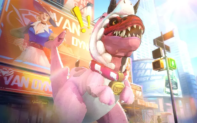 Devil Dinosaur - 全染色红色皮肤 - Jeff The Dinosaur