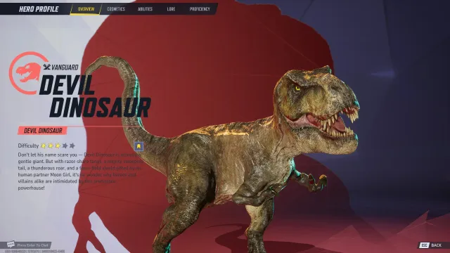 侏罗纪世界进化3 霸王龙 - 恶魔恐龙 - 网格-替代皮肤-图标-音频