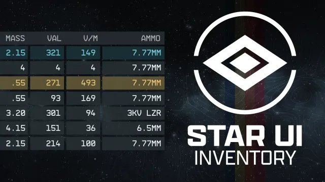 StarUI 物品栏